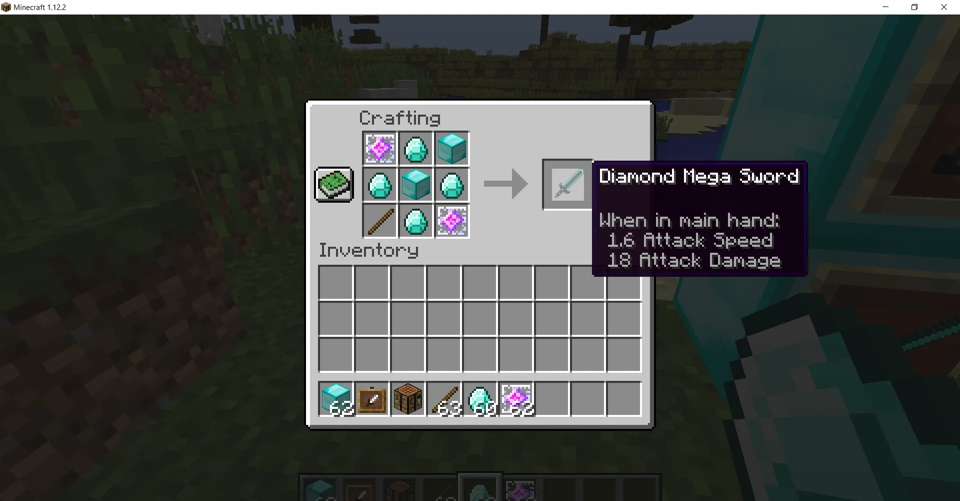 Daft DiamondSwords plus, Моды, Minecraft