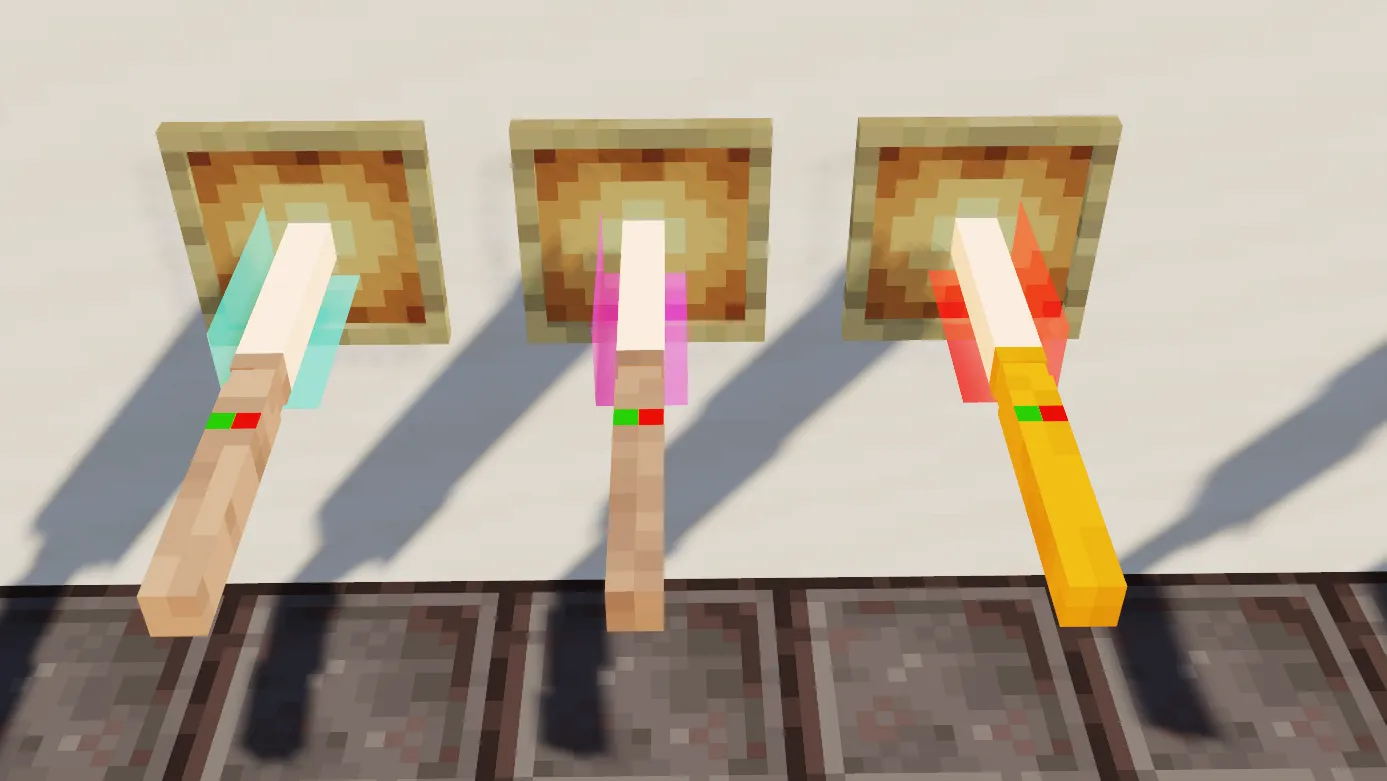 Custom 3D Lightsabers — скриншот 2 (Текстуры, Minecraft)