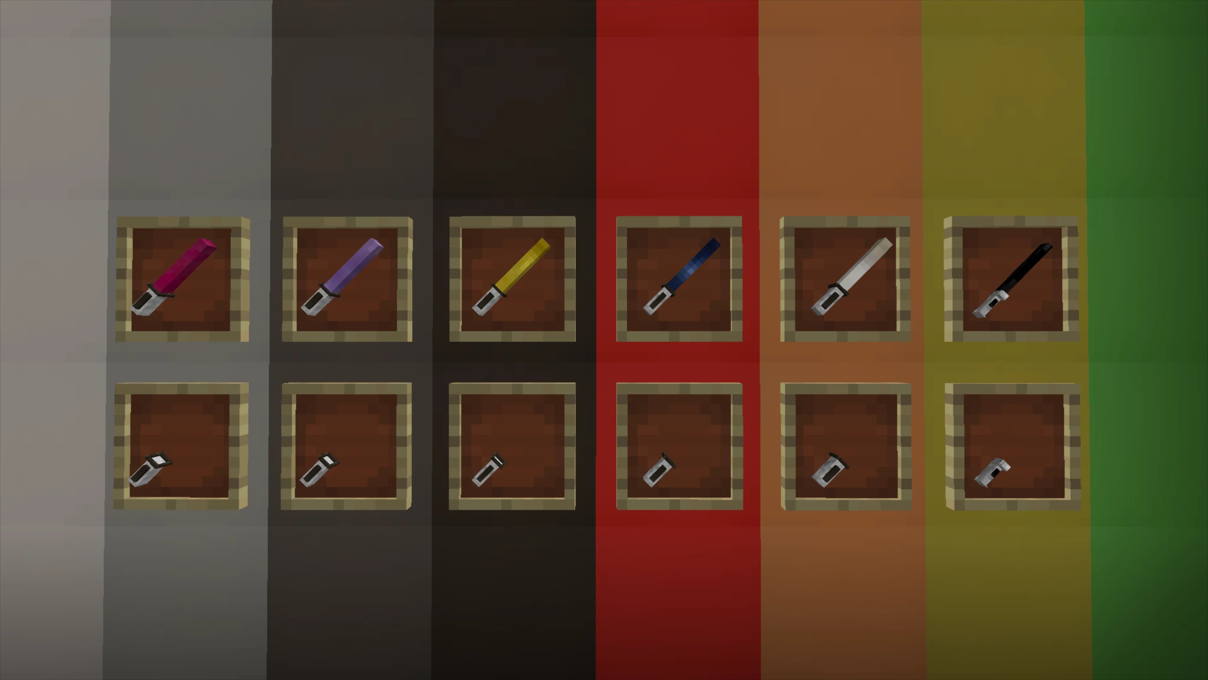 SurvivalPlus Lightsabers Models, Текстуры, Minecraft