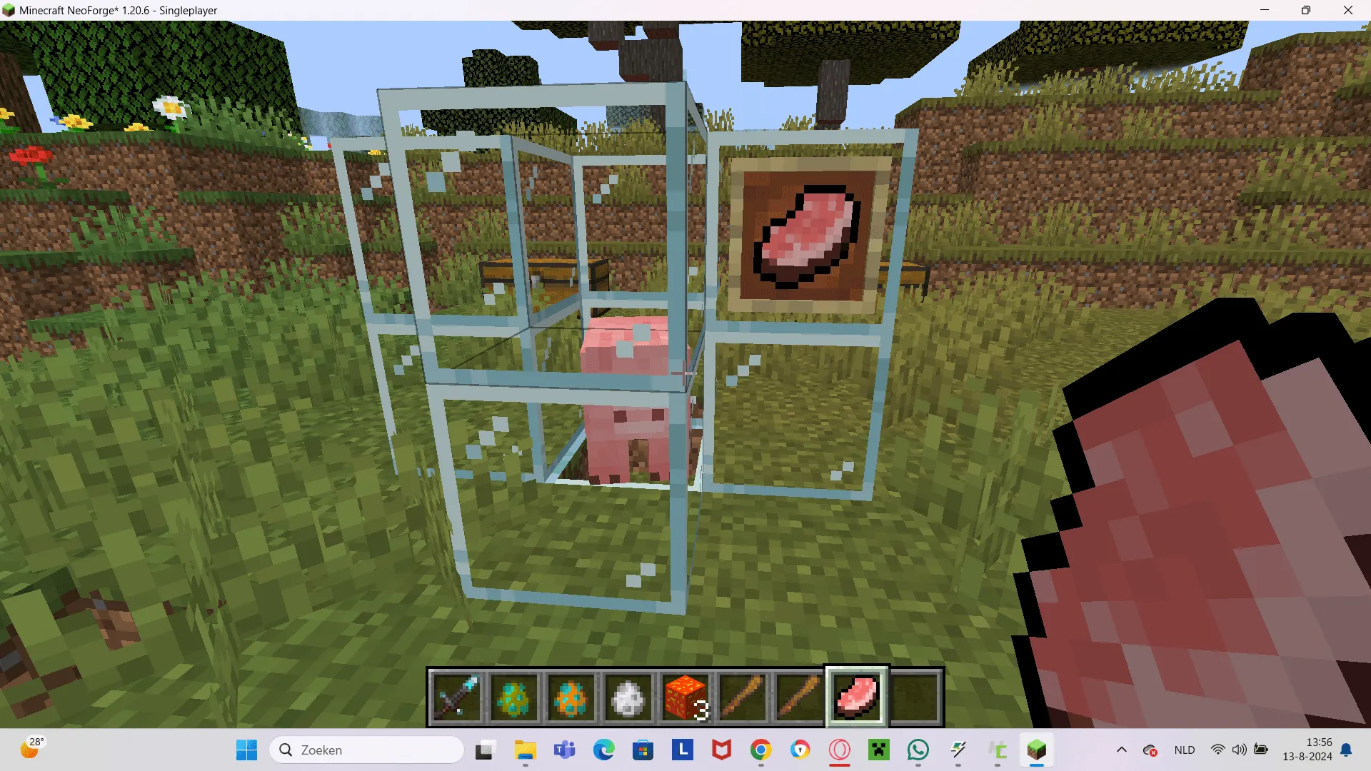 the weapons and custom mobs canceled and about to be remade, Моды, Minecraft