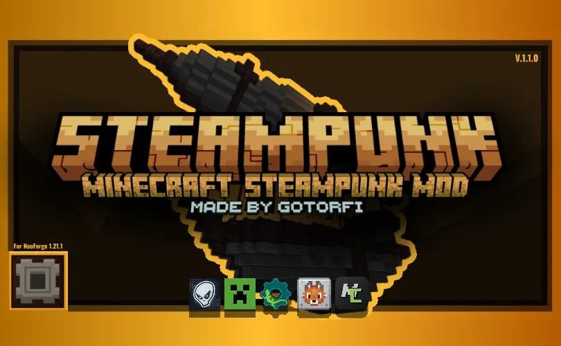 The Steampunk Dimension — скриншот 3 (Моды, Minecraft)