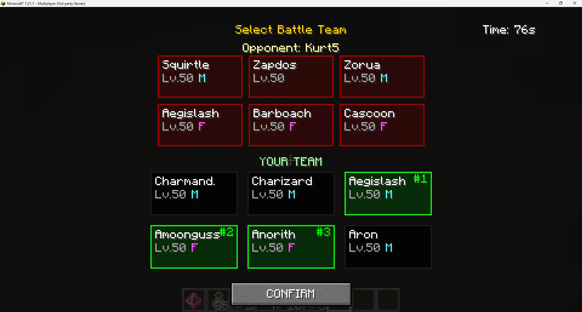 Cobblemon Ranked, Моды, Minecraft