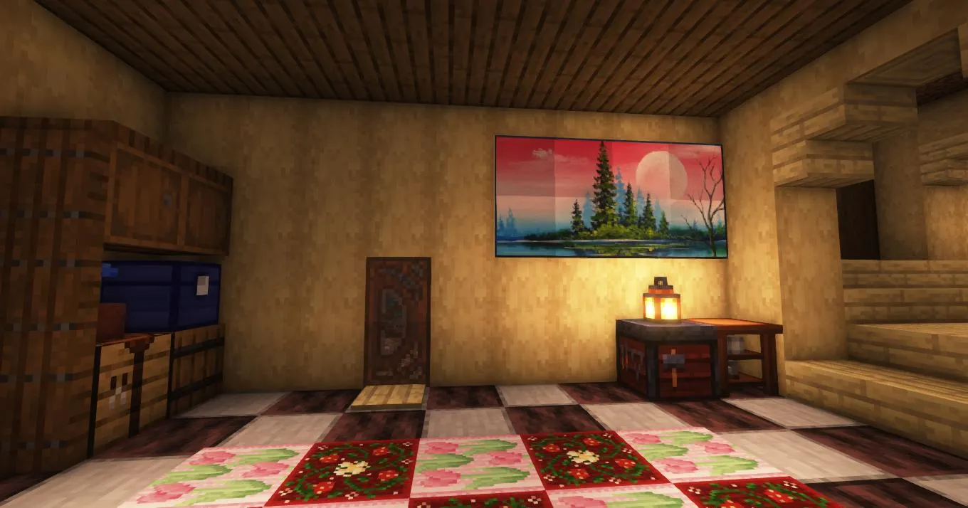 Wizards Hi-Def Cottagecore paintings — скриншот 2 (Текстуры, Minecraft)