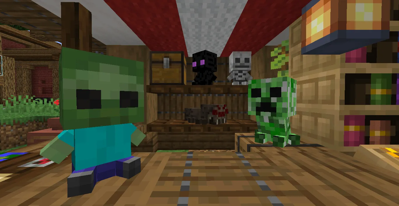 Mob plushies (CIT) — скриншот 3 (Текстуры, Minecraft)