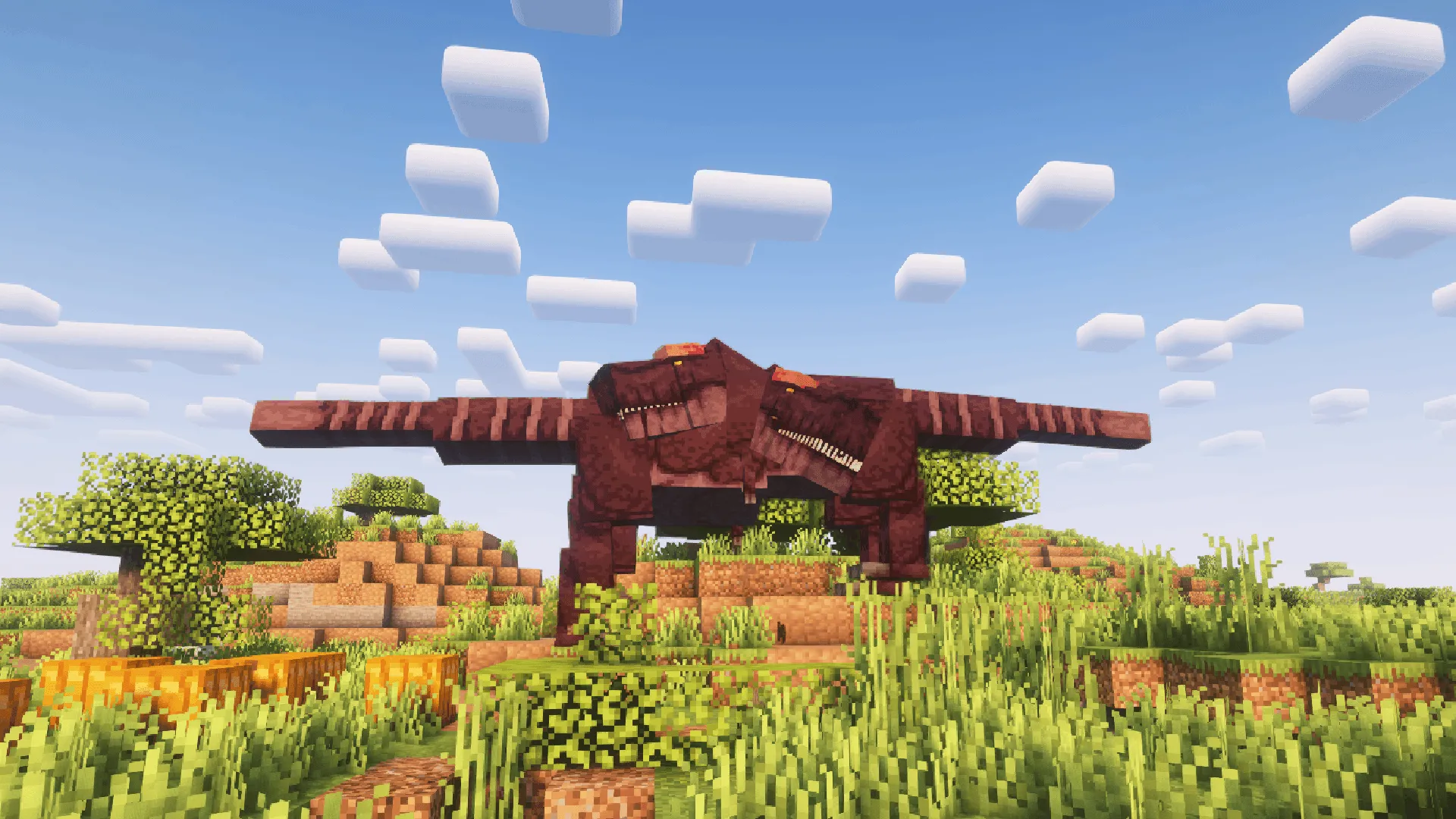 Prehistoric horizons - dinosaur world, Модпаки, Minecraft