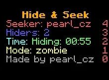 HideNSeek — скриншот 2 (Плагины, Minecraft)