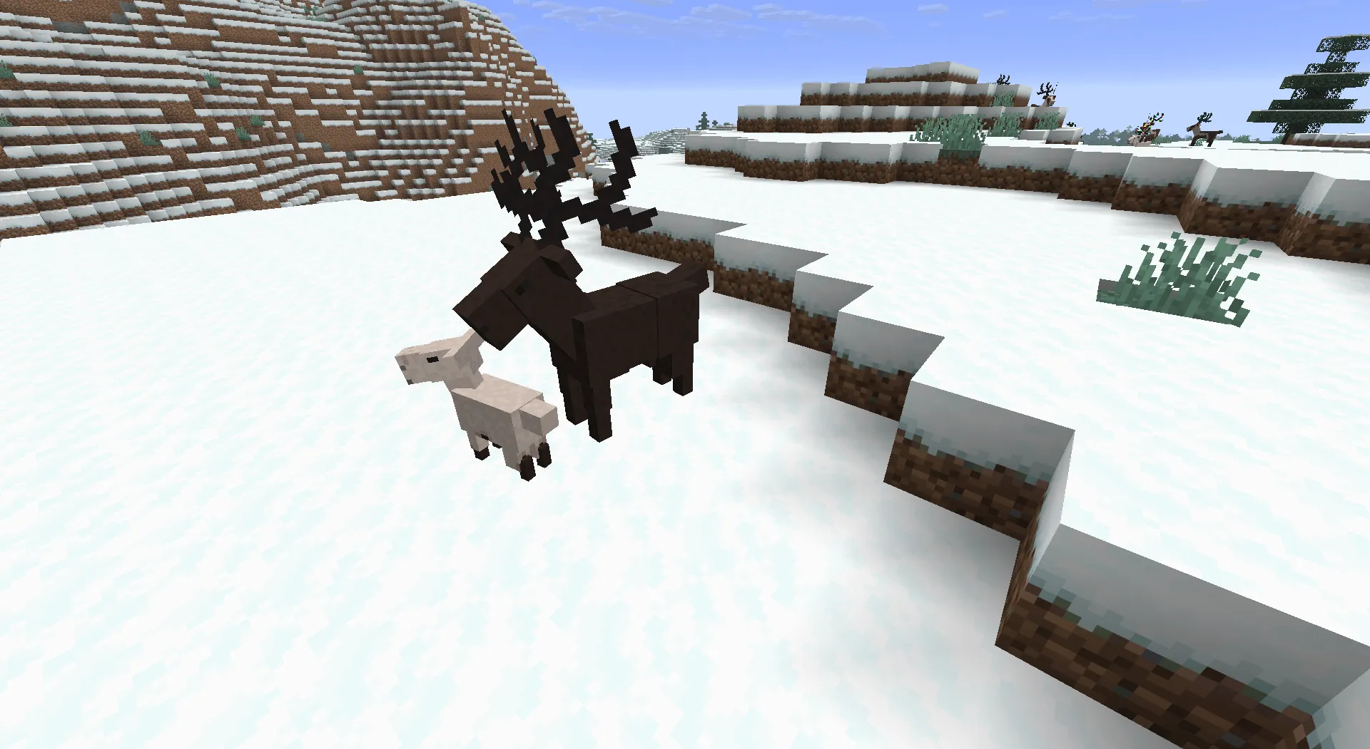 Reindeer, Моды, Minecraft
