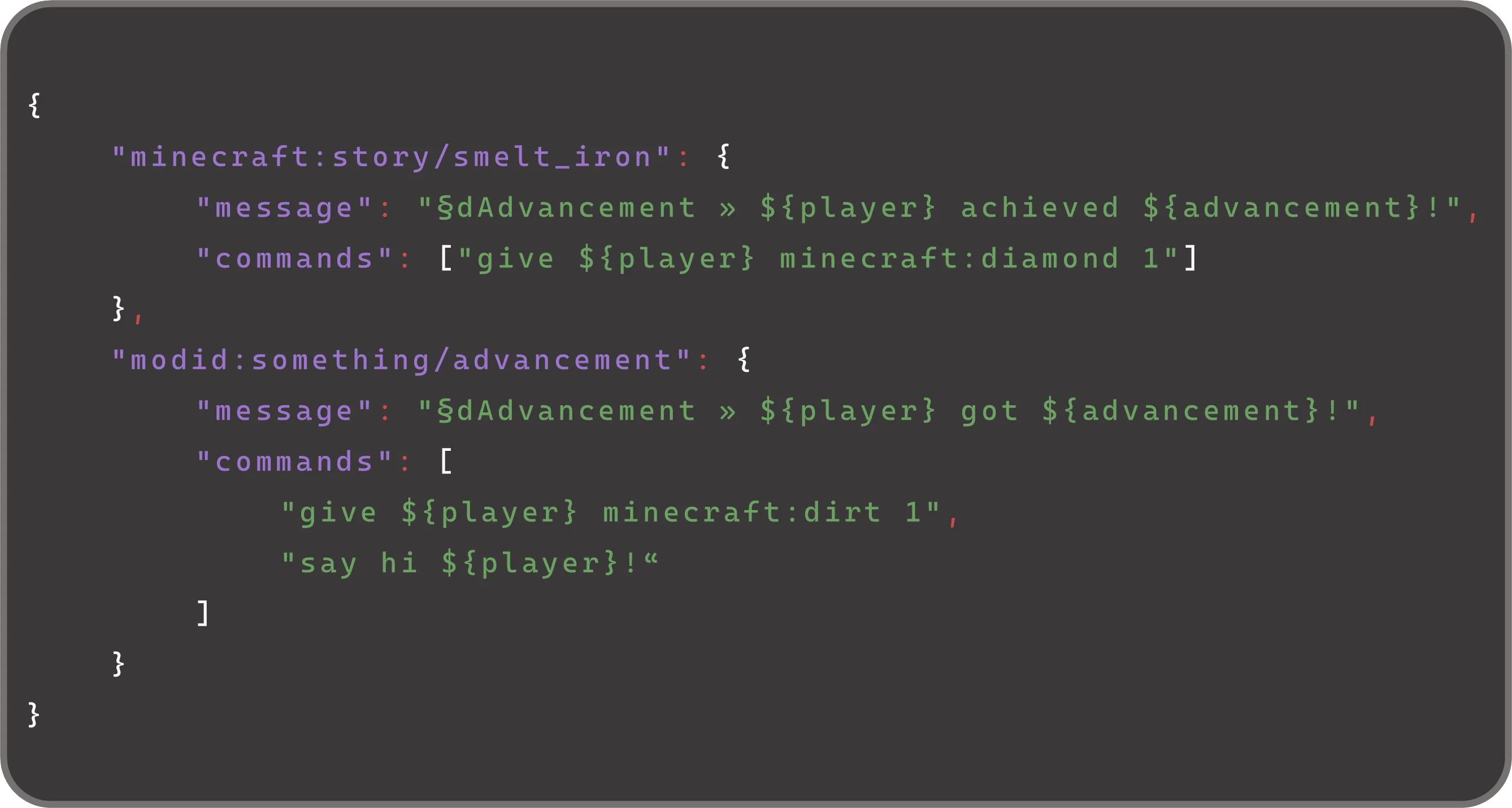 Advancement Tweaker, Моды, Minecraft