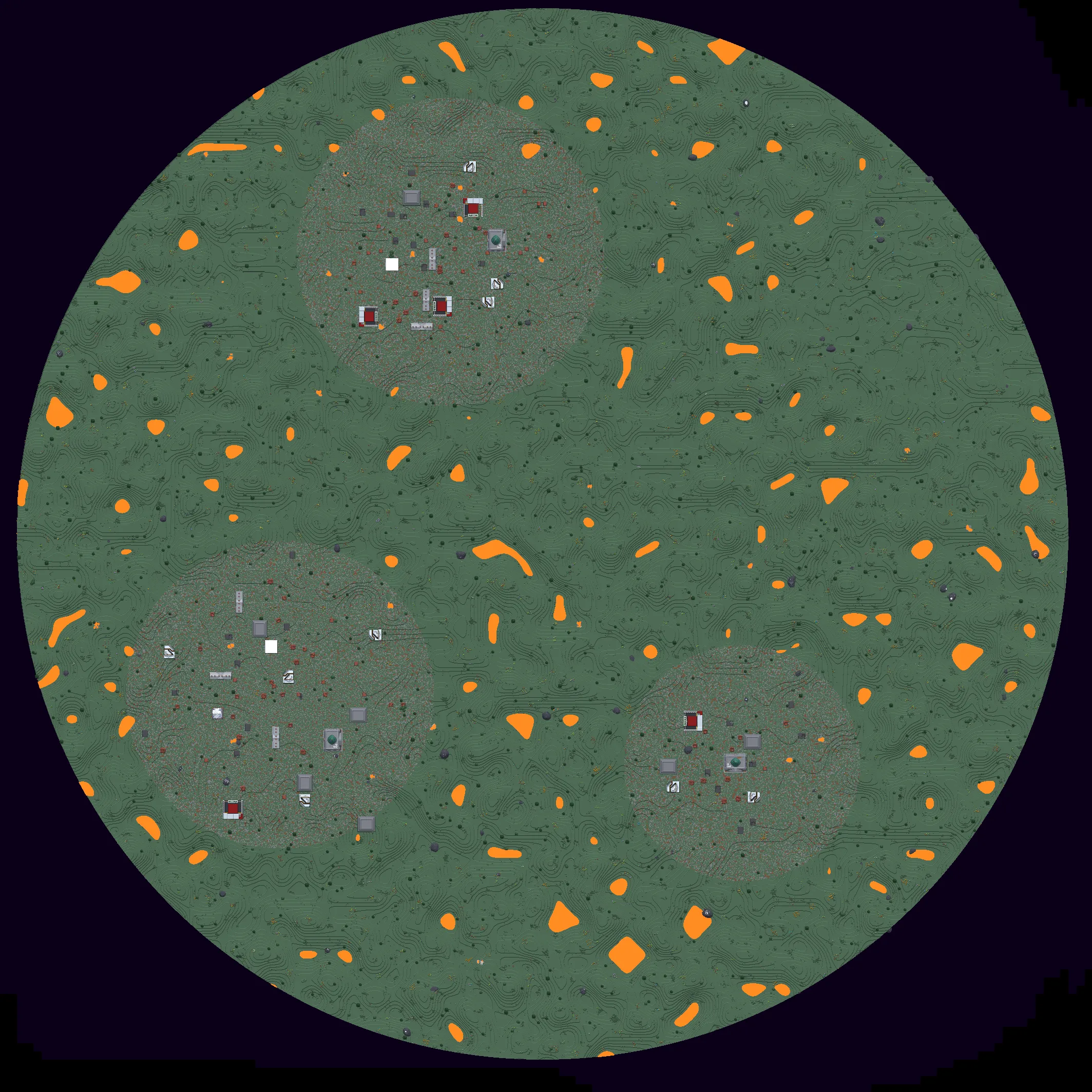 Warlords -  wastes, Карты, Minecraft