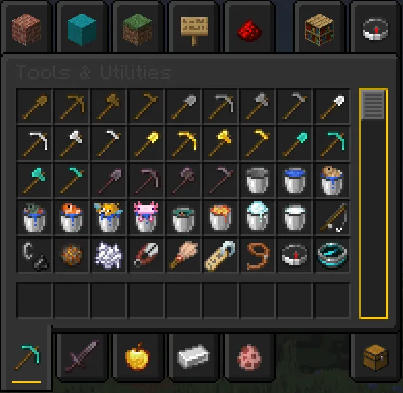 Gilded Dark GUI — скриншот 10 (Текстуры, Minecraft)