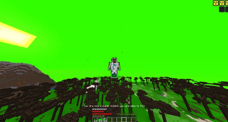 ☢️ Radioactive universe ☢️ — скриншот 1 (Моды, Minecraft)