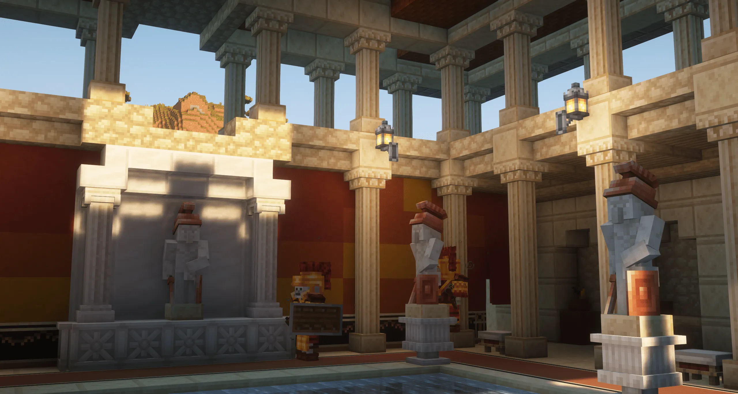 Ancient Structures: Cultural buildings, Моды, Minecraft