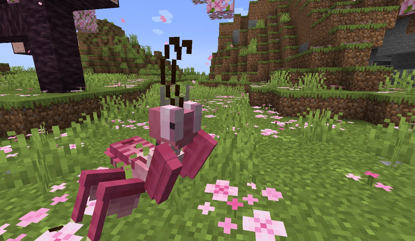 orchid mantis, Текстуры, Minecraft