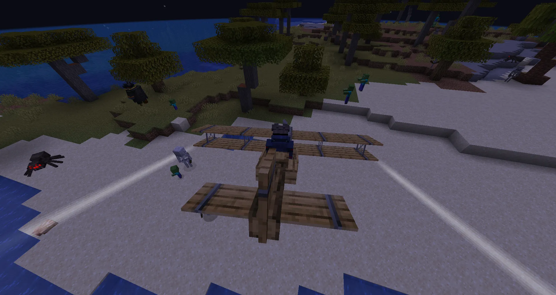 Wenton's silly gun and car thingy — скриншот 3 (Модпаки, Minecraft)