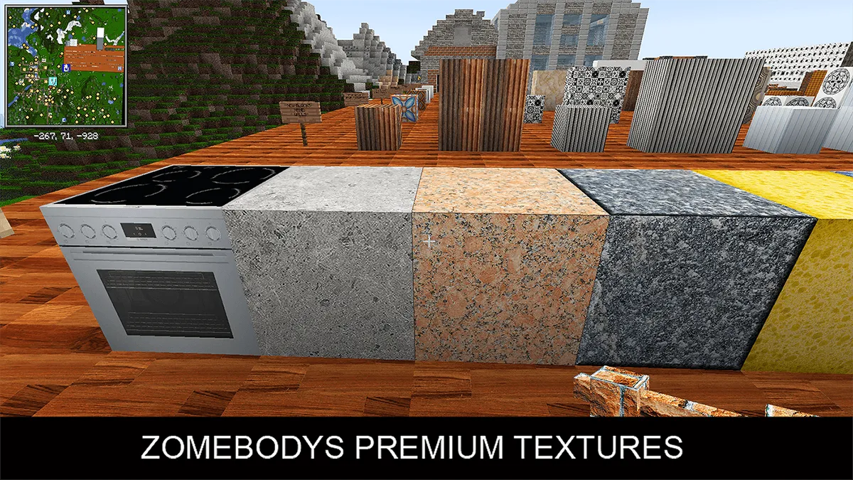 ZOMEBODYS Premium Textures — скриншот 6 (Текстуры, Minecraft)