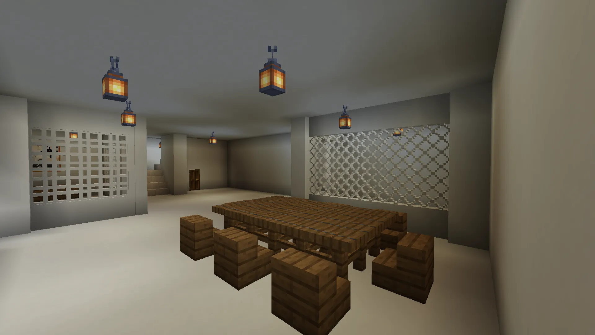 Decorative Concrete Lattices — скриншот 1 (Моды, Minecraft)