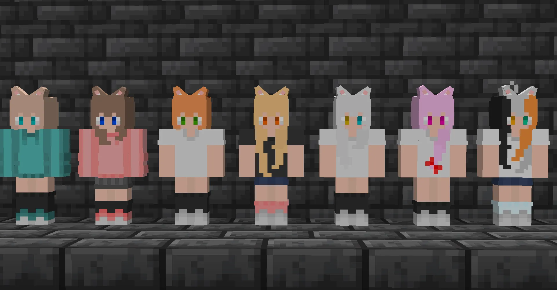 src3453's Kemomimi Girls! — скриншот 1 (Текстуры, Minecraft)