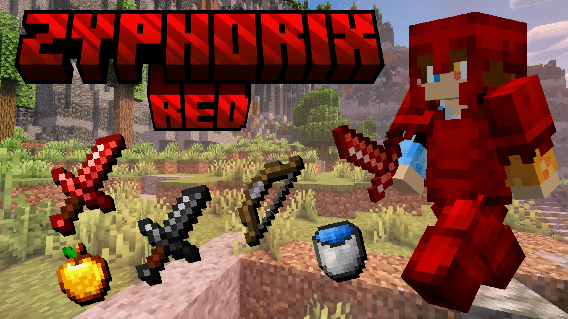 Zyphorix Red, Текстуры, Minecraft
