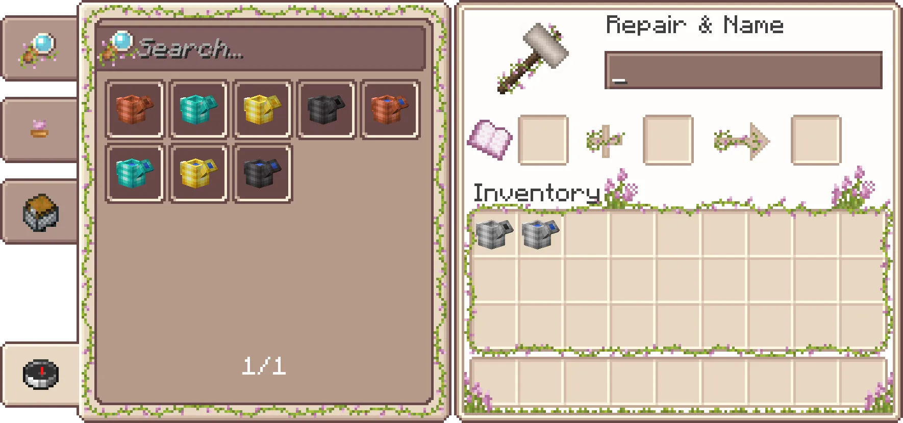 Vanilla Watering Cans — скриншот 1 (Текстуры, Minecraft)