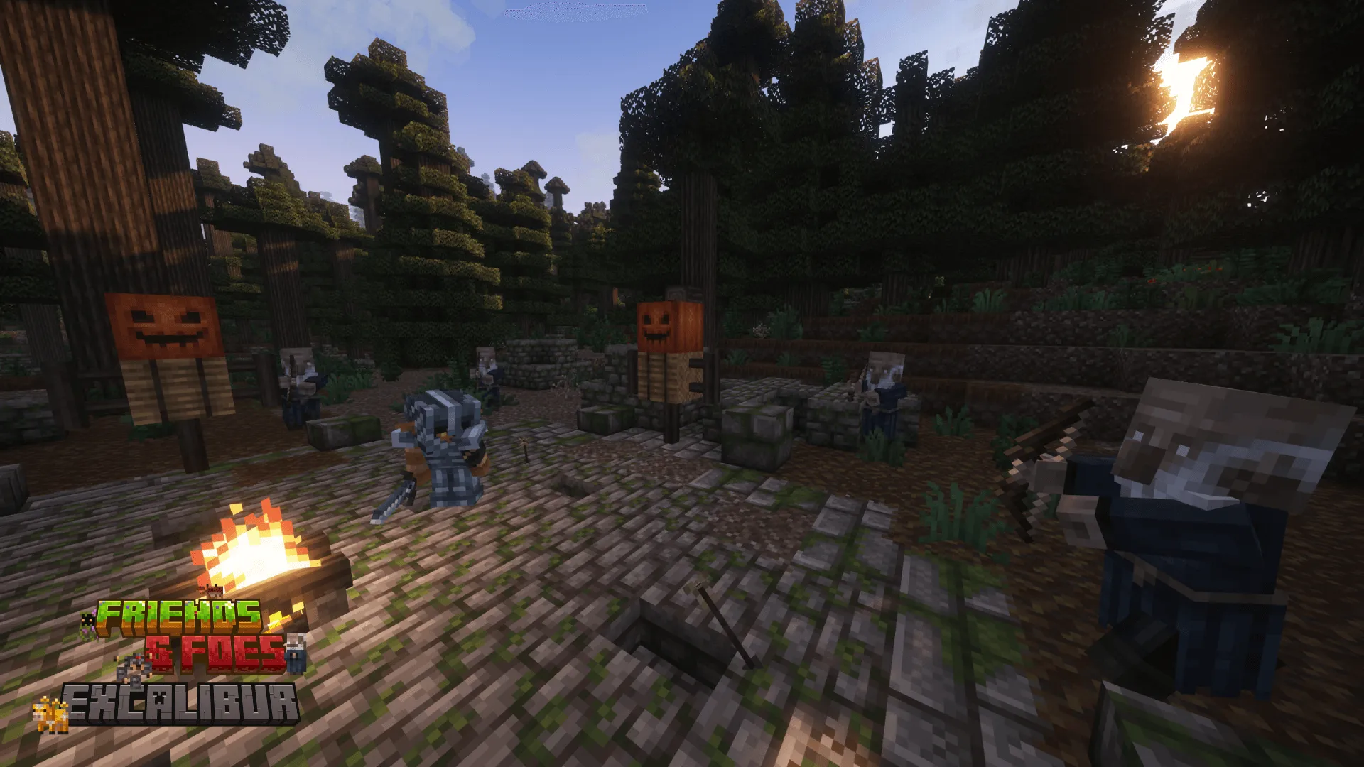 Excalibur | Friends and Foes Support — скриншот 10 (Текстуры, Minecraft)