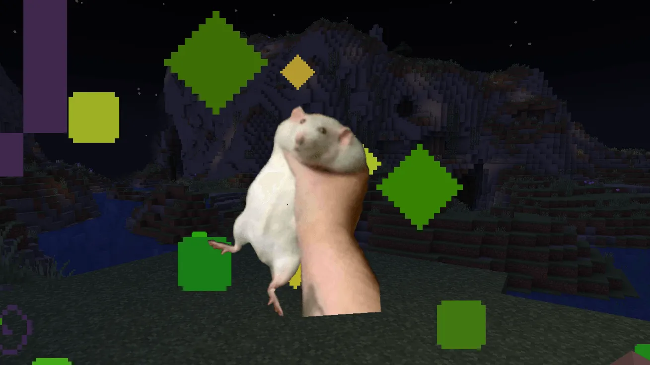 Fat Rat Totem of Undying — скриншот 2 (Текстуры, Minecraft)