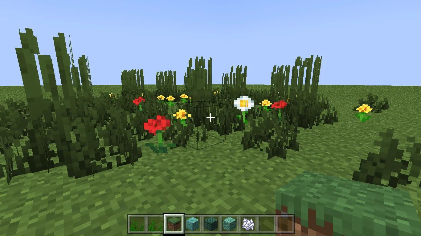 OnlySeagrass, Текстуры, Minecraft