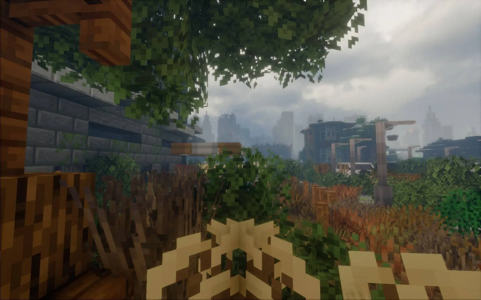 ChaosZPack [Lost Cities] Better Cities / Zombie Apocalypse /  Abandoned Structures / TacZ, Моды, Minecraft