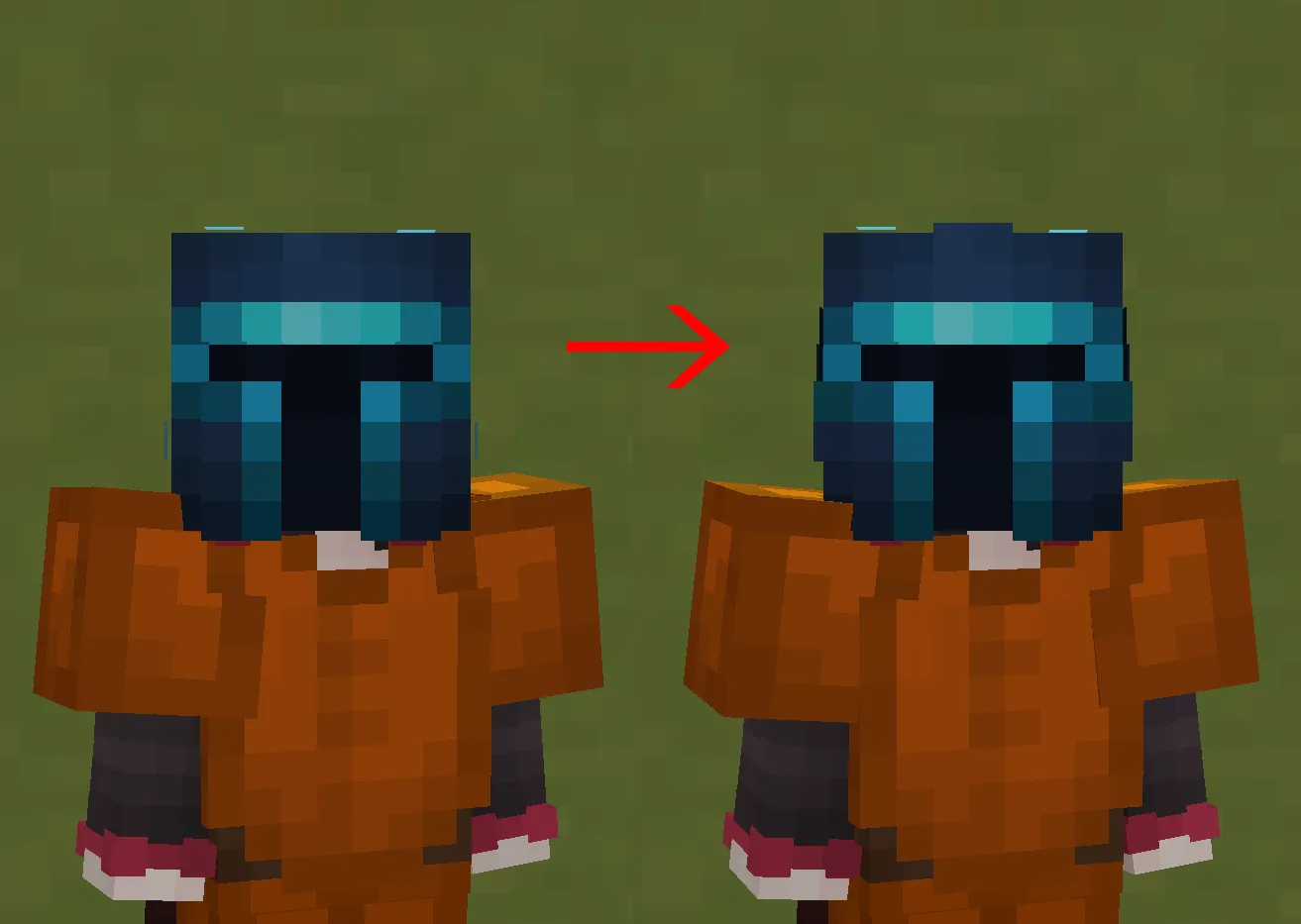 Minedoll's BIG HEAD for Hypixel Skyblock — скриншот 5 (Текстуры, Minecraft)