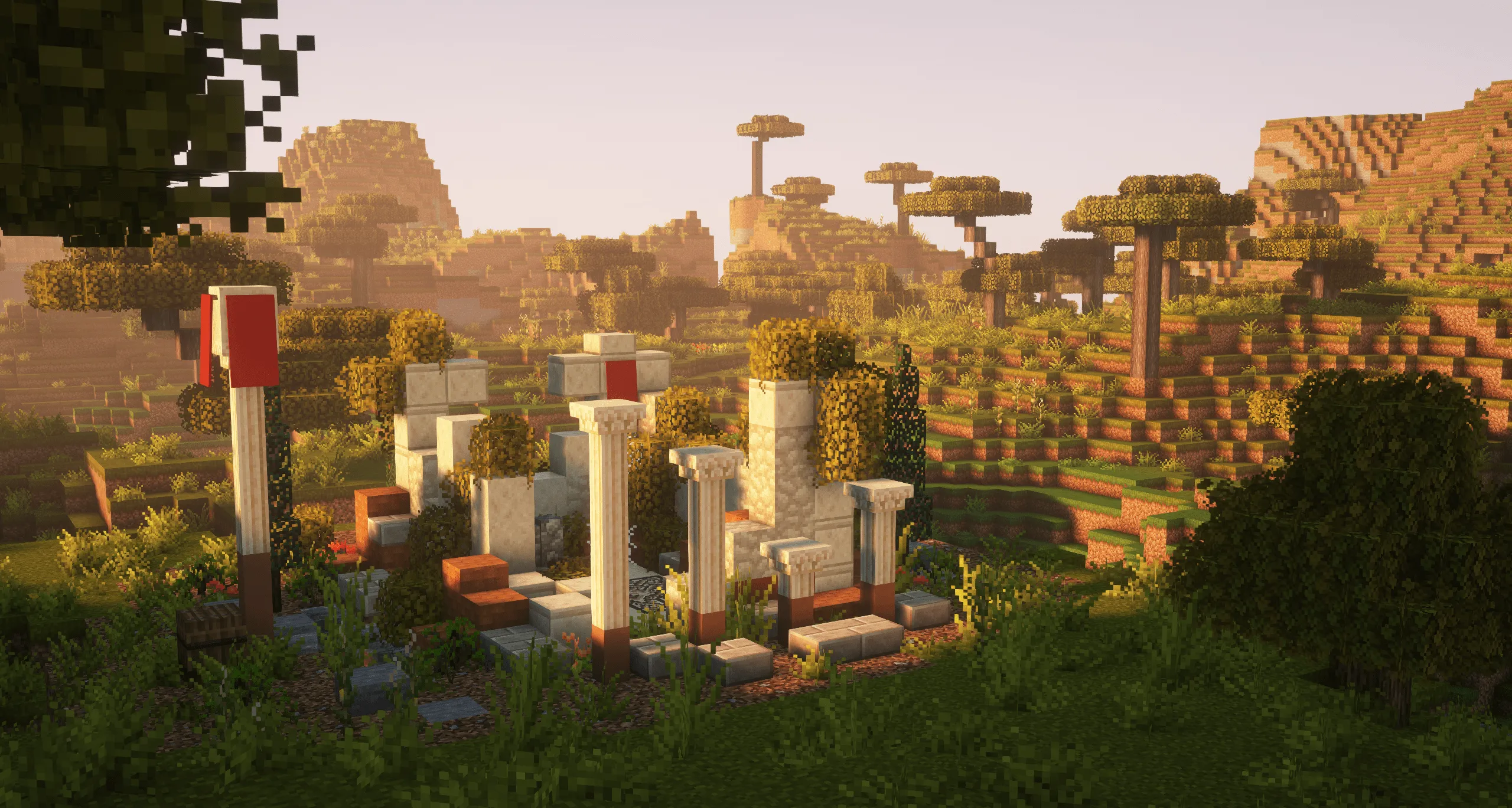 Ancient Structures: Cultural buildings, Моды, Minecraft
