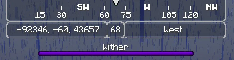 Echo Compass HUD — скриншот 2 (Моды, Minecraft)