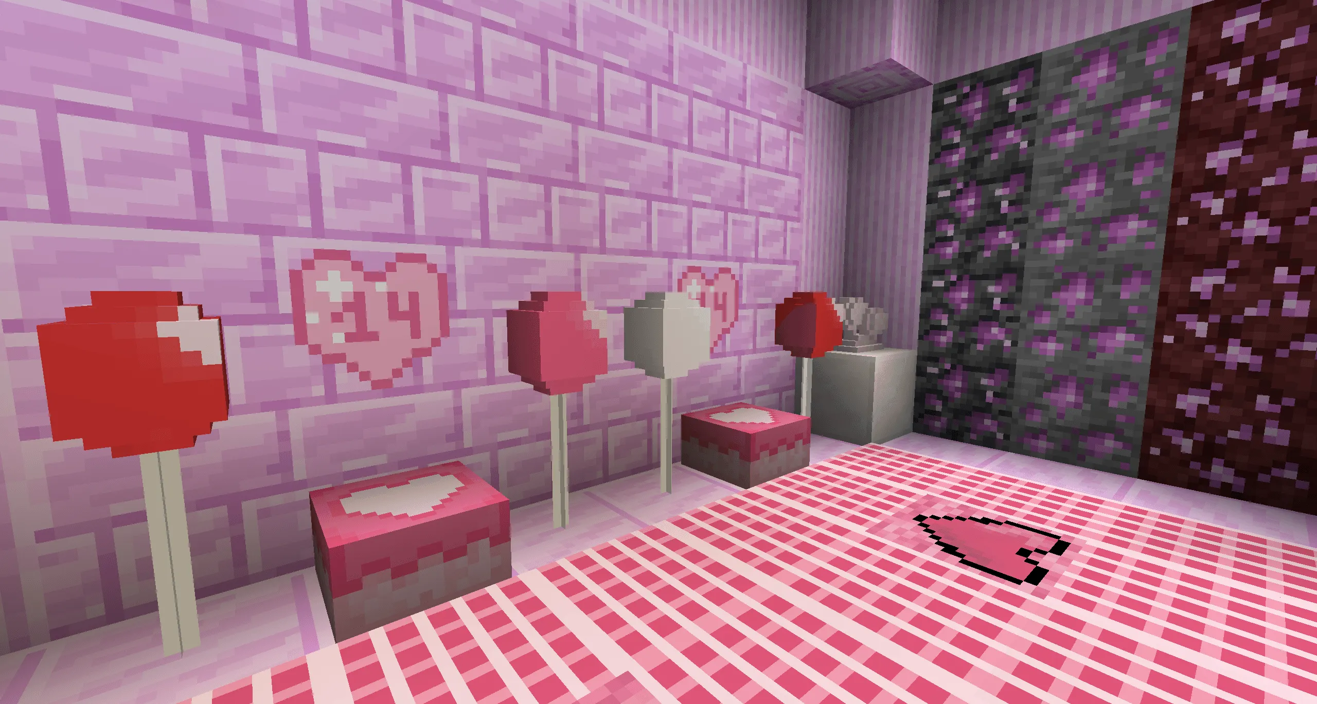 Valentine's Heart |  Make your Valentine's Day special, Моды, Minecraft