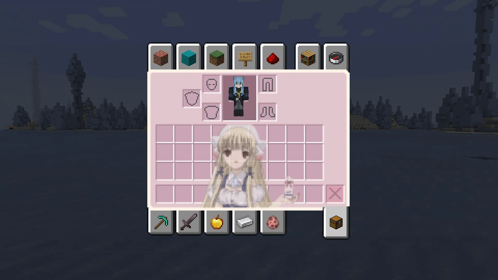 Chobits GUI Pack, Текстуры, Minecraft