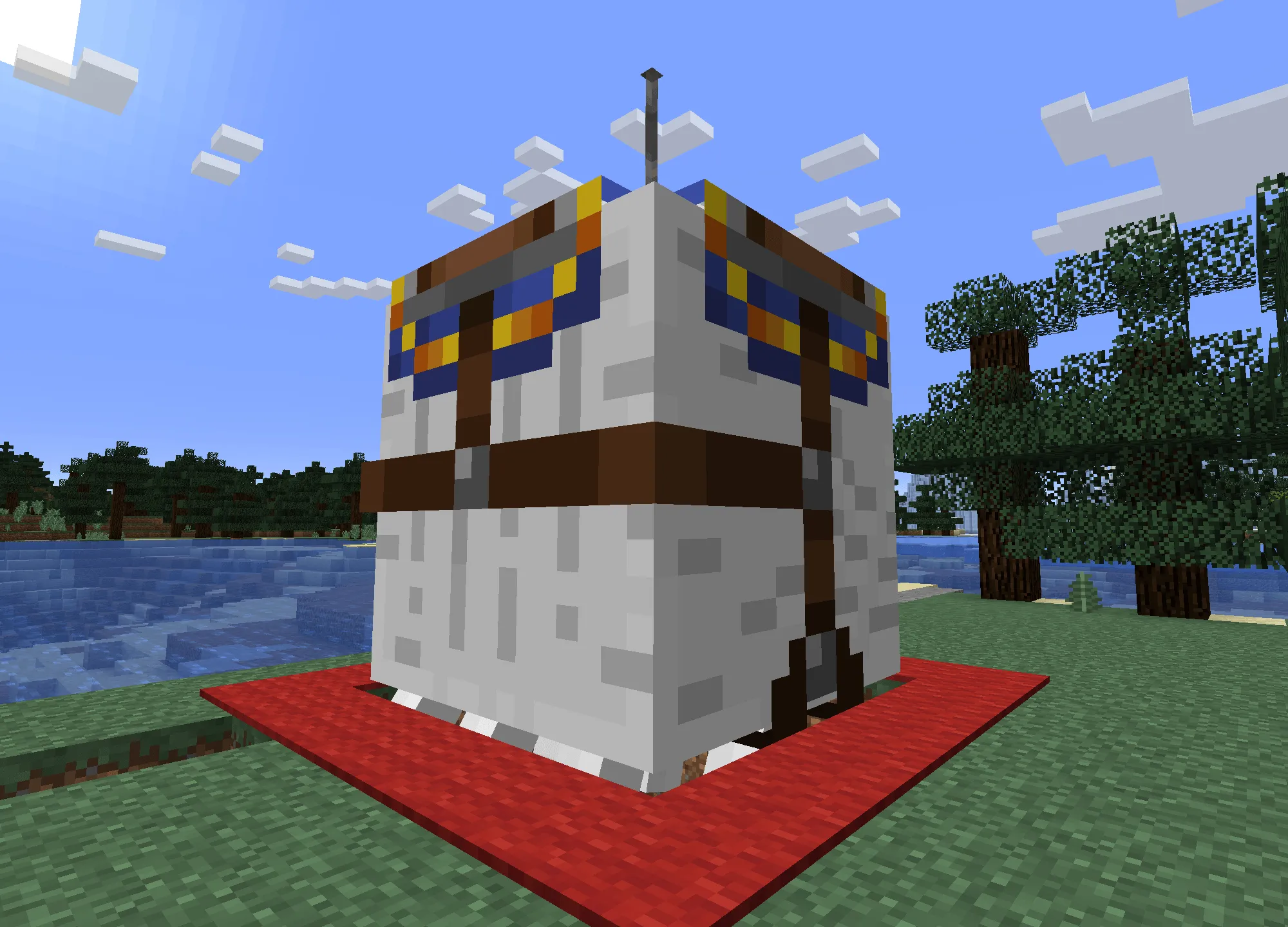 Better Ghast Harness PROGRAMMER ART — скриншот 2 (Текстуры, Minecraft)