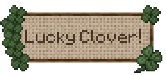 Lucky Clover! — скриншот 1 (Моды, Minecraft)