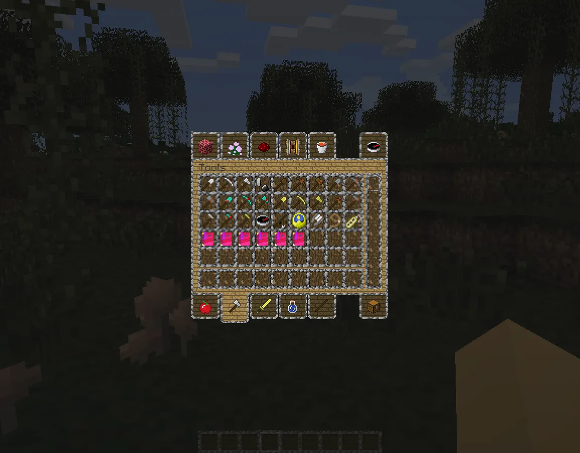 Contrast Standard (Oak) — скриншот 1 (Текстуры, Minecraft)