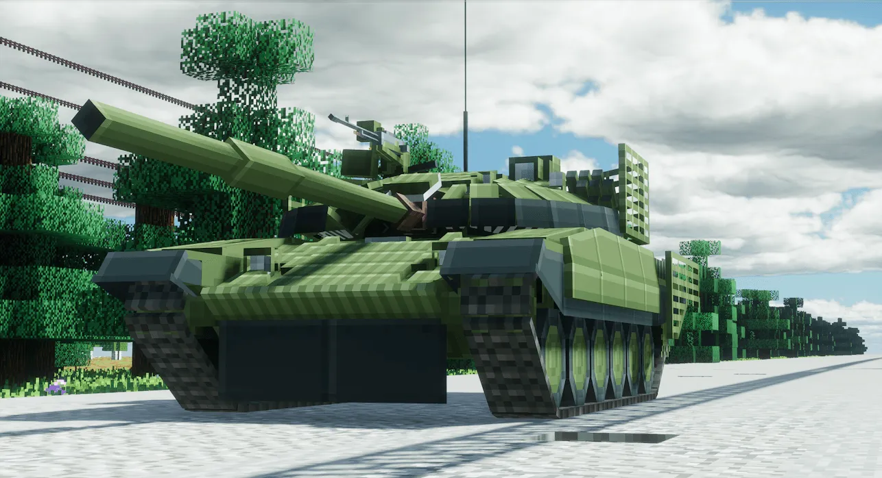 [IV/MTS] Q.M.P [Qawsed Military pack] — скриншот 6 (Моды, Minecraft)
