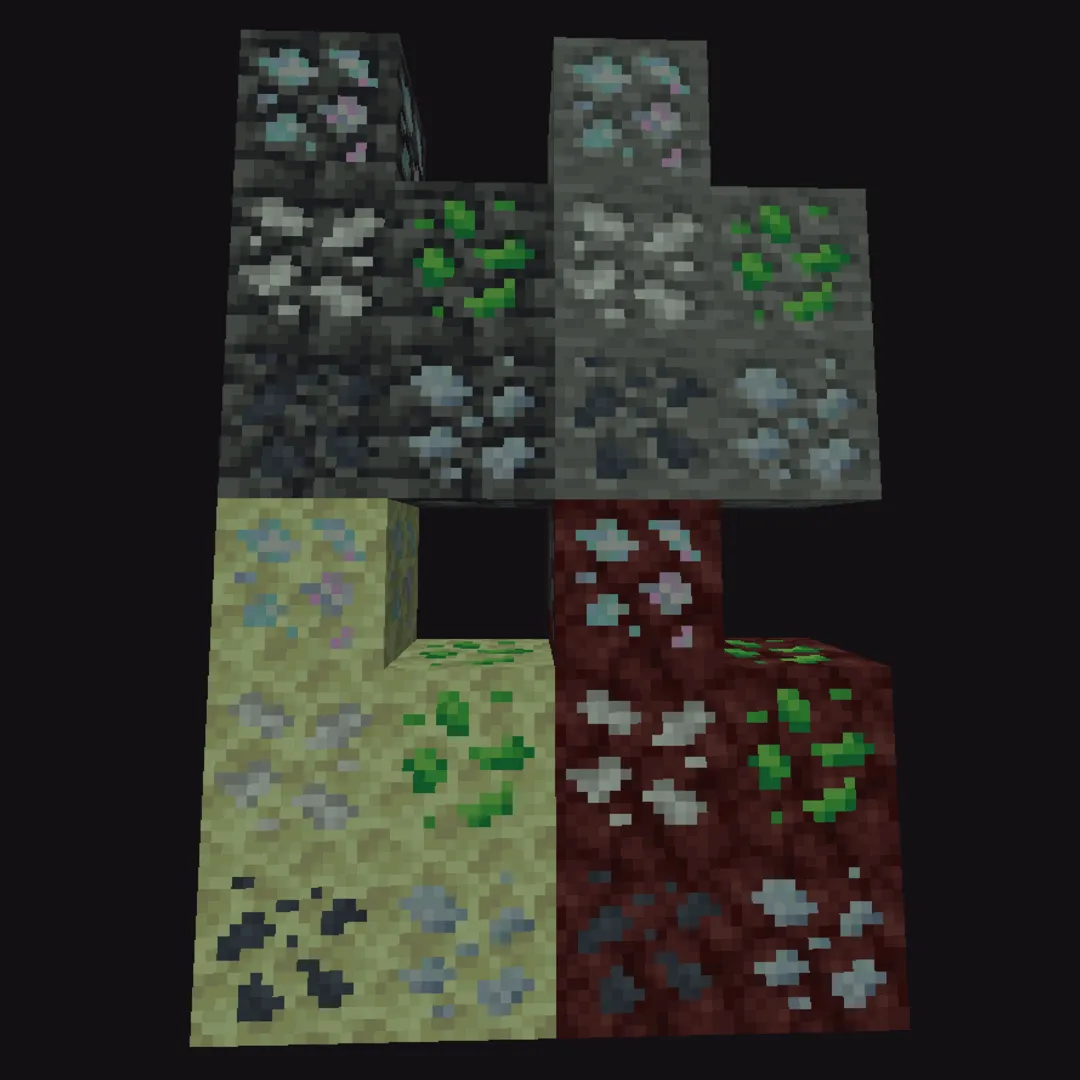 Nether & End Mekanism Ores — скриншот 1 (Моды, Minecraft)