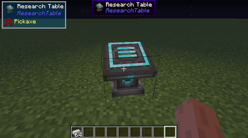 Research Table 🔬, Моды, Minecraft