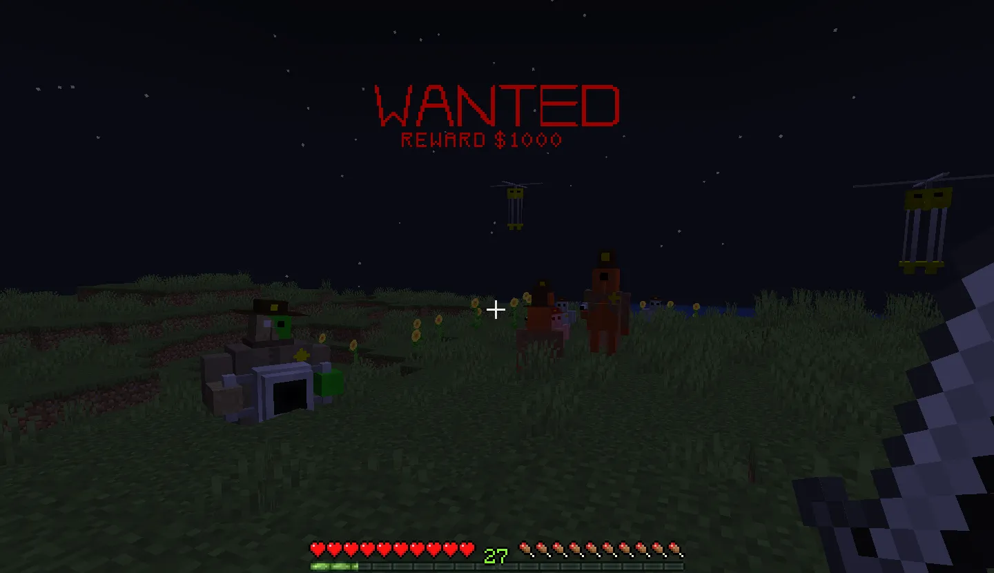Wanted in Village — скриншот 2 (Моды, Minecraft)