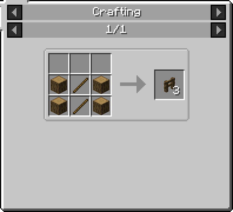 Log Fences, Моды, Minecraft