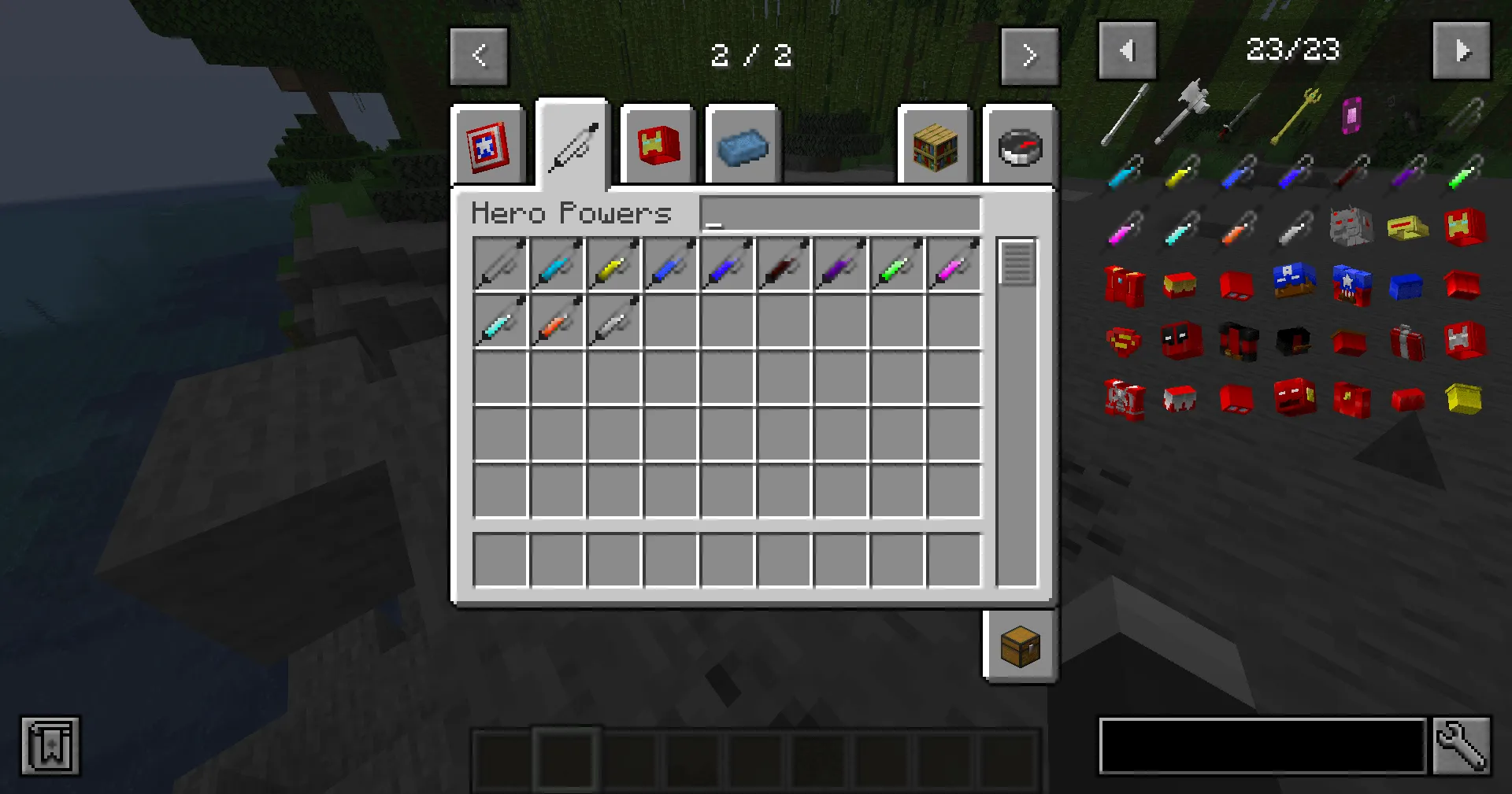 Ahinaa's Heroes, Моды, Minecraft