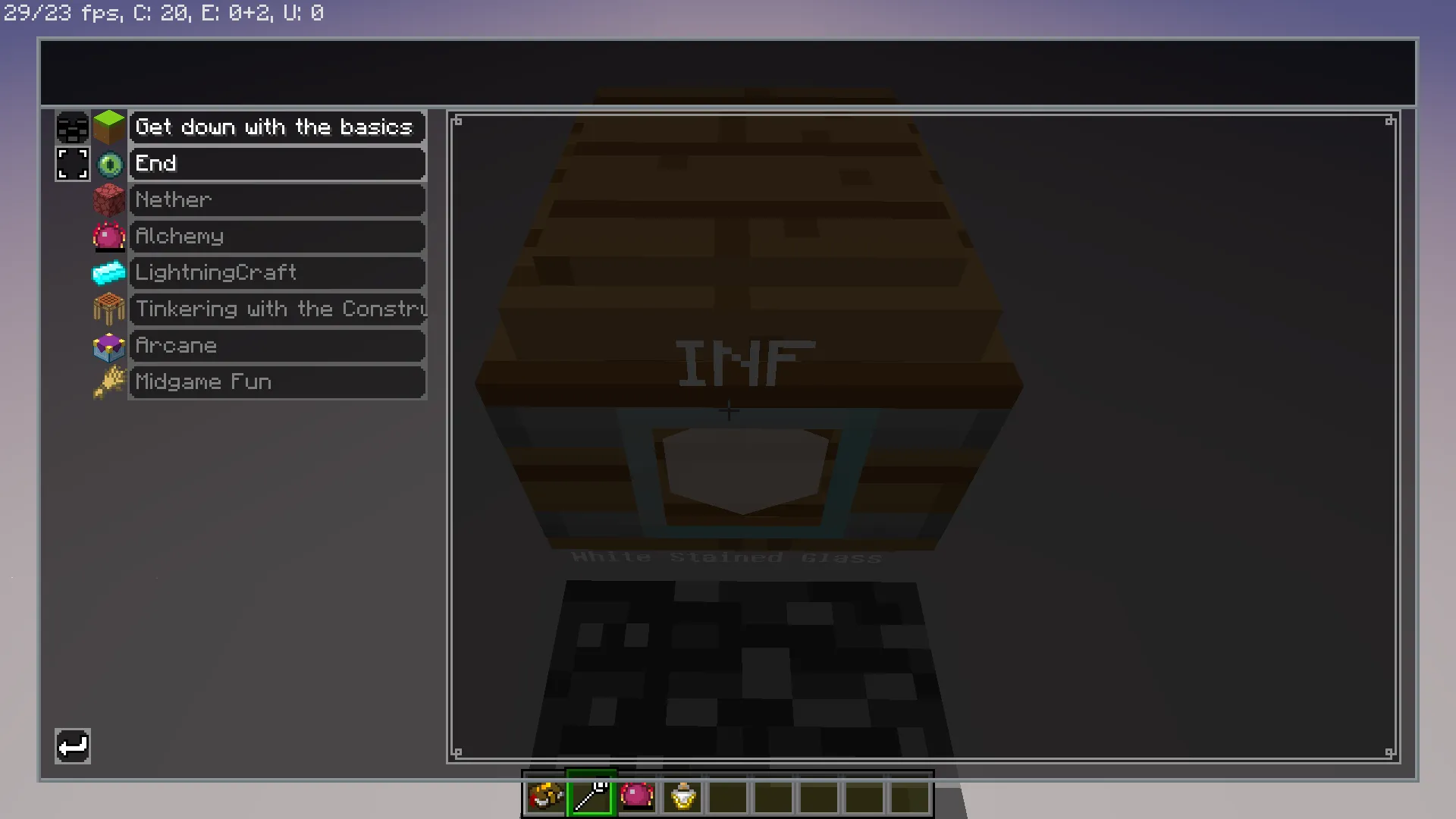 The Philosophy of Nothing (Skyblock) — скриншот 7 (Модпаки, Minecraft)