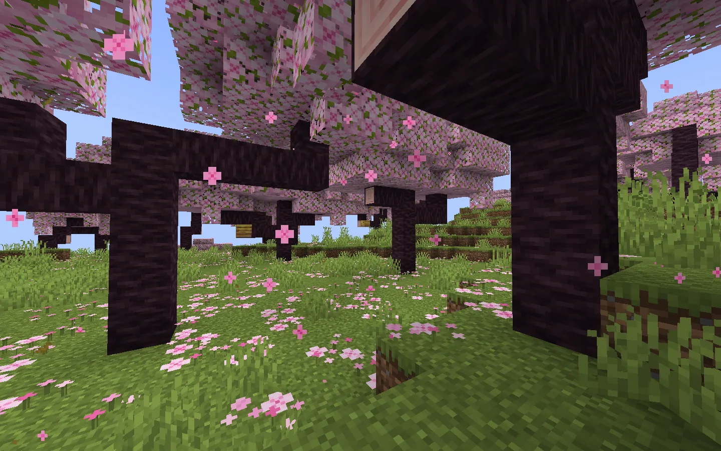 Cherry Flower Particles — скриншот 4 (Текстуры, Minecraft)