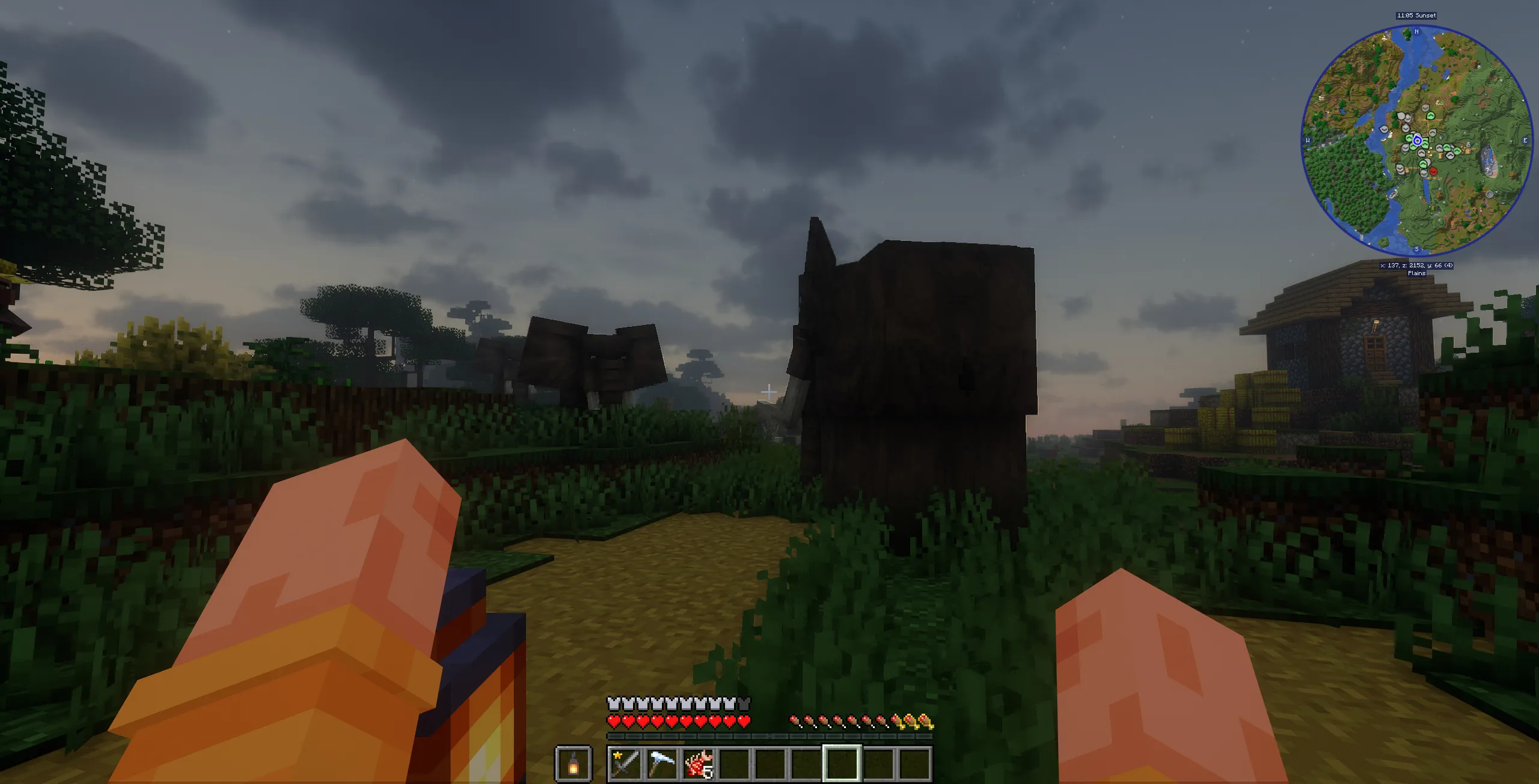 Plague Unleashed - Post-Apocalyptic World with Viruses — скриншот 2 (Модпаки, Minecraft)