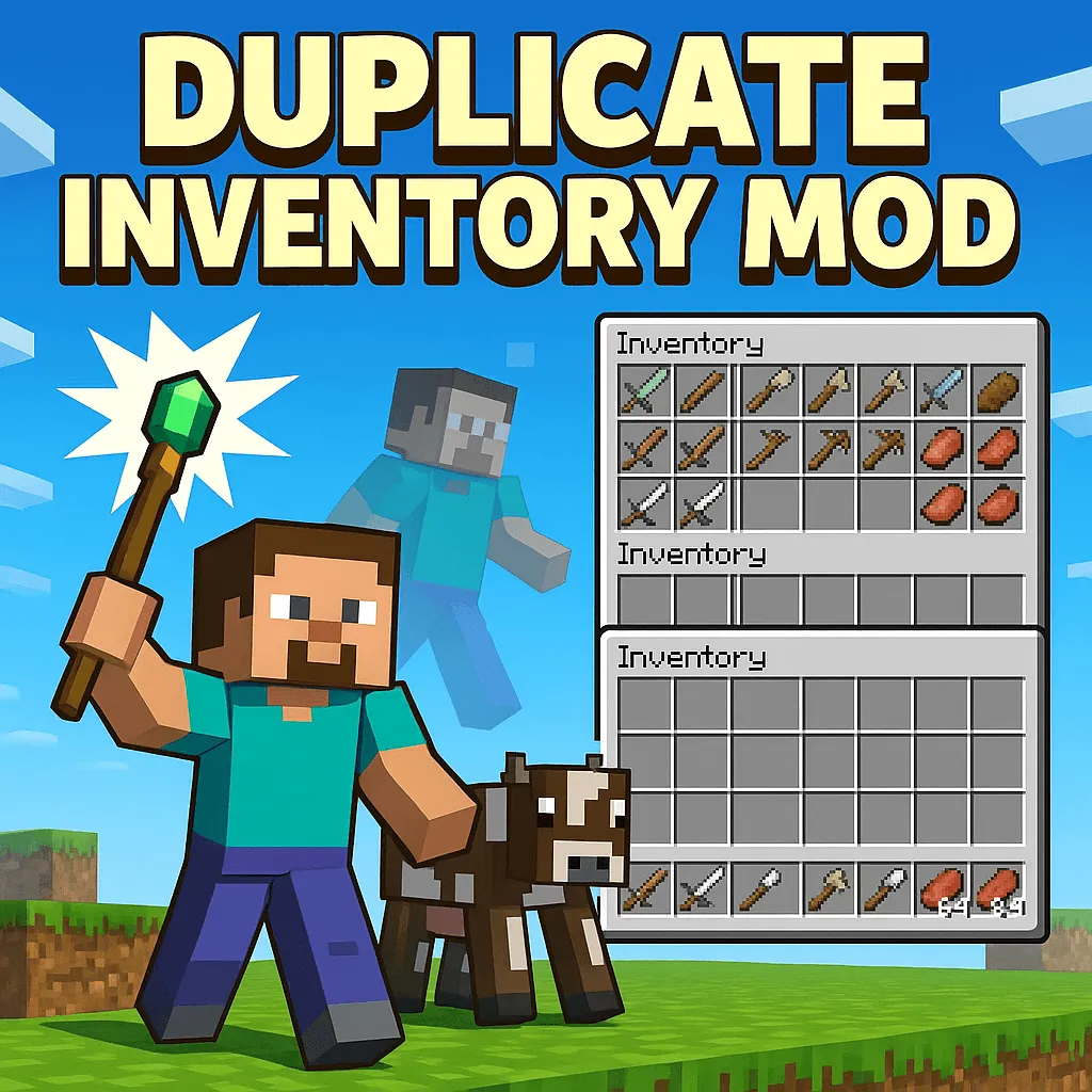 Duplicate Inventory, Моды, Minecraft