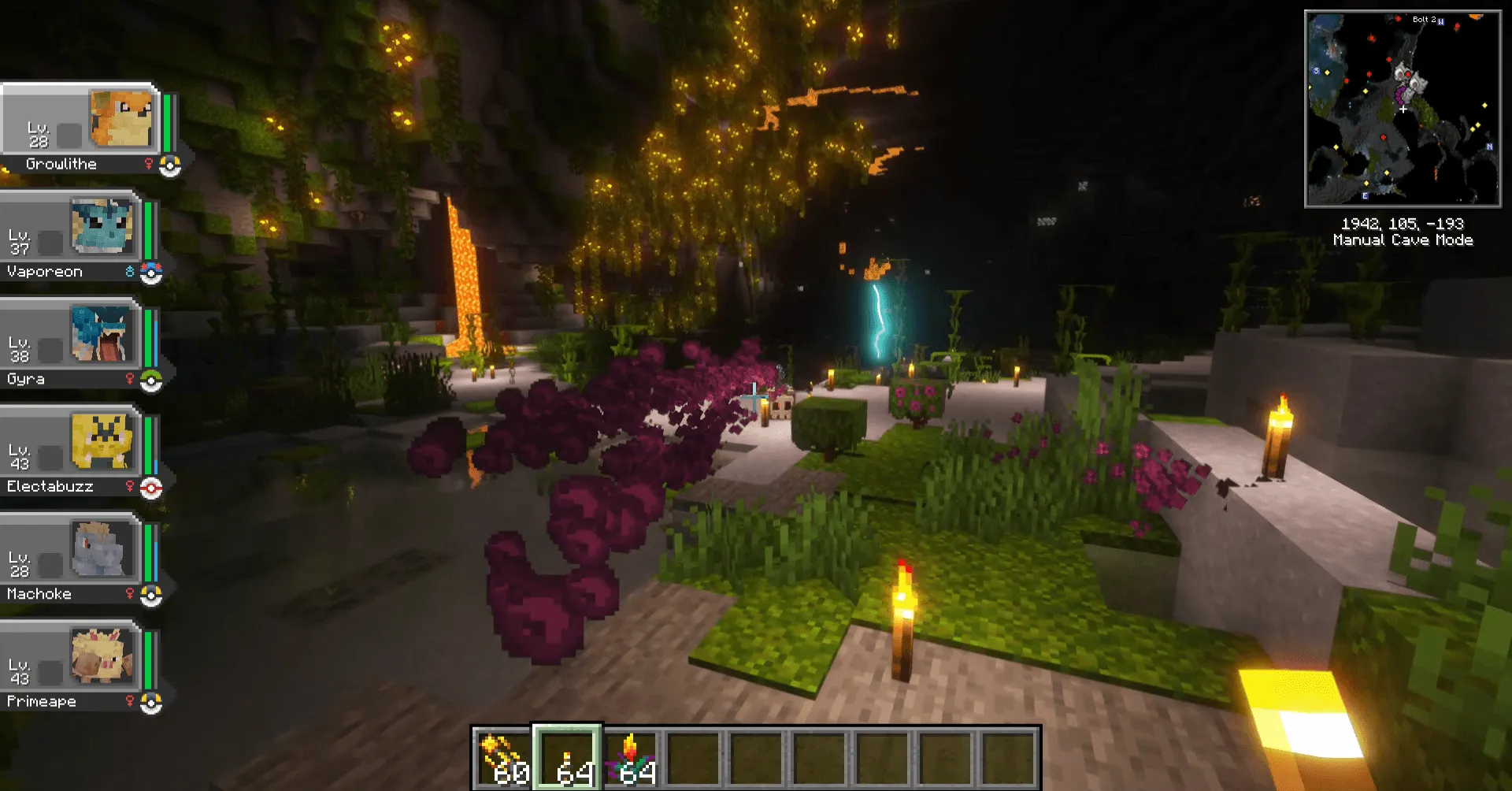 Cobblemon Fury ( real-time battle !) — скриншот 8 (Моды, Minecraft)
