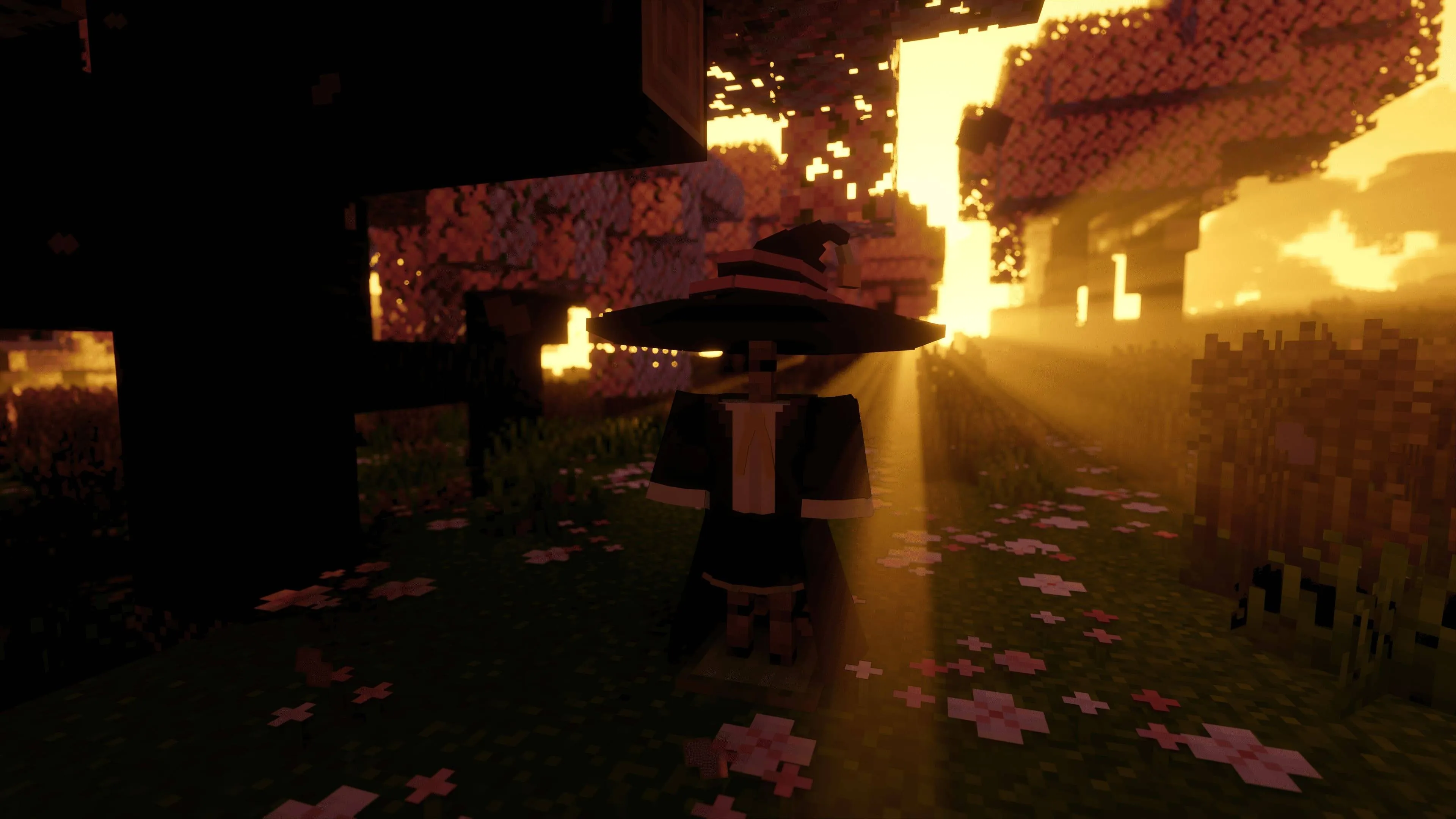 Ashen Witch Broom — скриншот 1 (Моды, Minecraft)