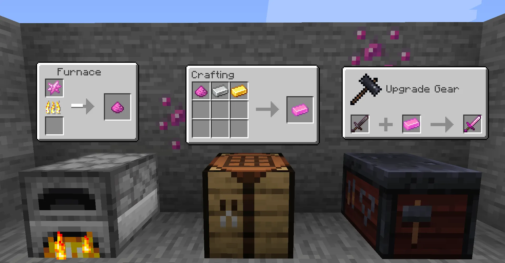 Lanit ore — скриншот 1 (Моды, Minecraft)