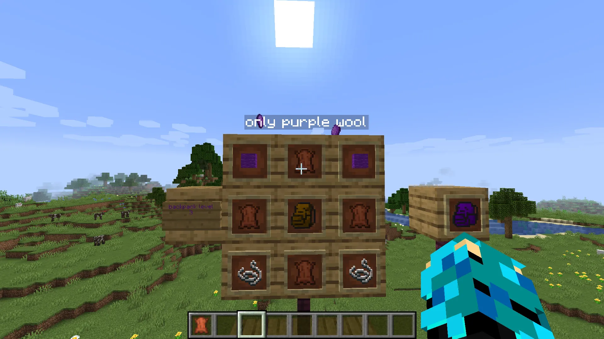 backpacks v1, Моды, Minecraft