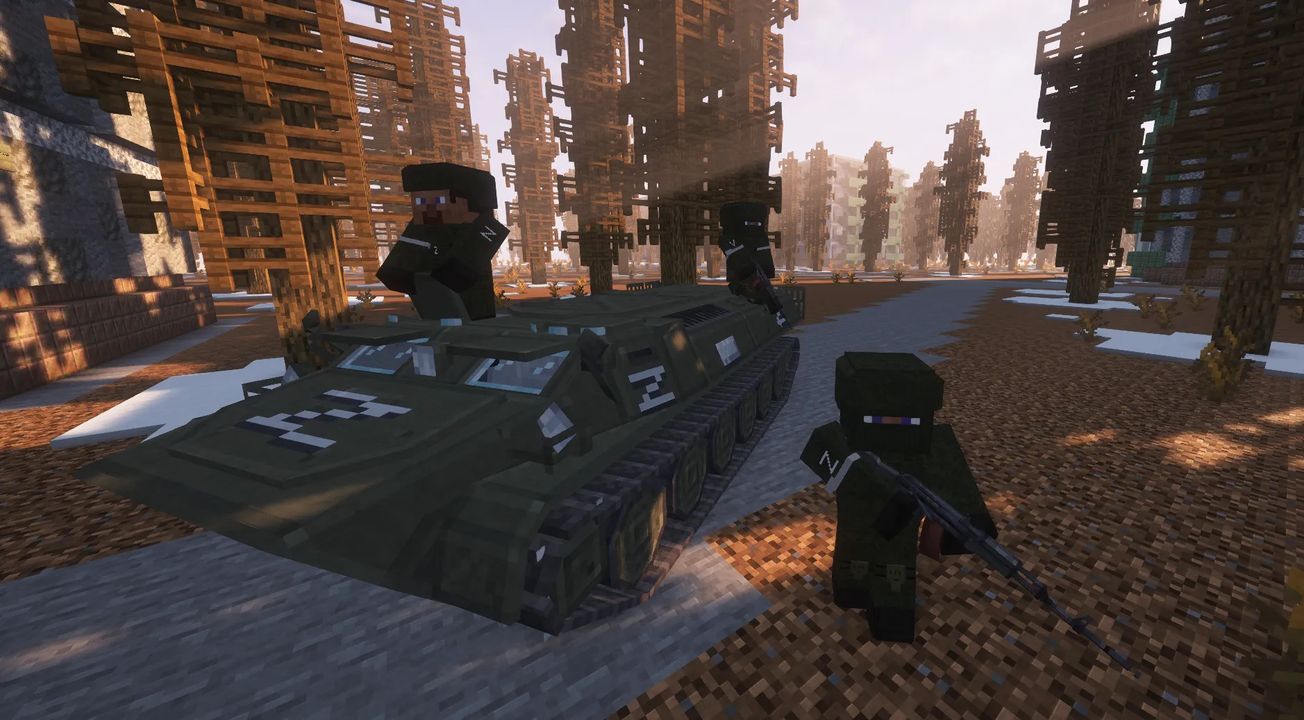 Russian Army Uniforms, Моды, Minecraft